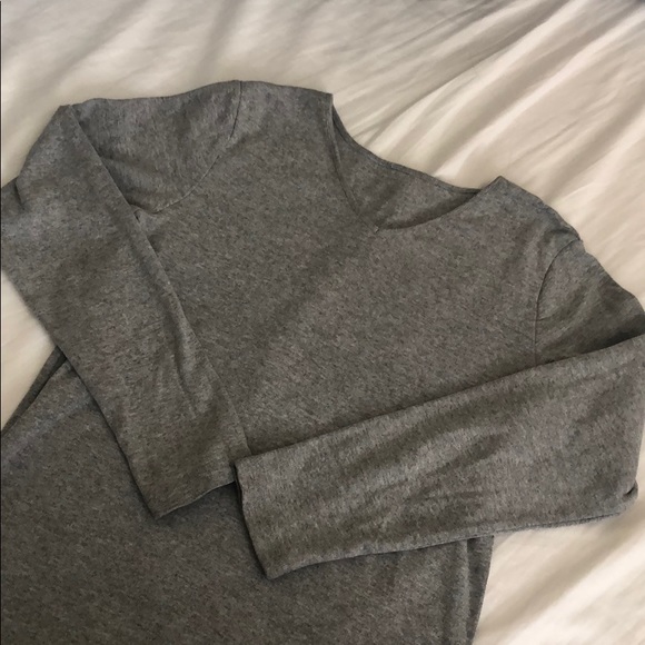 Basic gray long sleeve - Picture 1 of 2